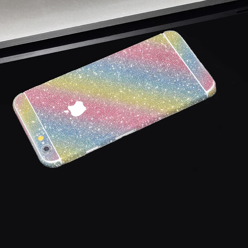 Accnic задняя крышка мобильного телефона Стикеры s для iPhone 6/6s/7/8 plus/6 plus/iPhone 6s Плюс/7 plus/8 plus всего тела с сияющими блестками телефон Стикеры пленка