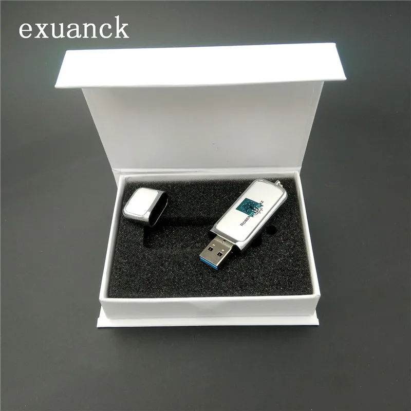 Новое поступление логотип на заказ цветной принт кожа Usb 3 0 флеш накопитель 64 ГБ 32