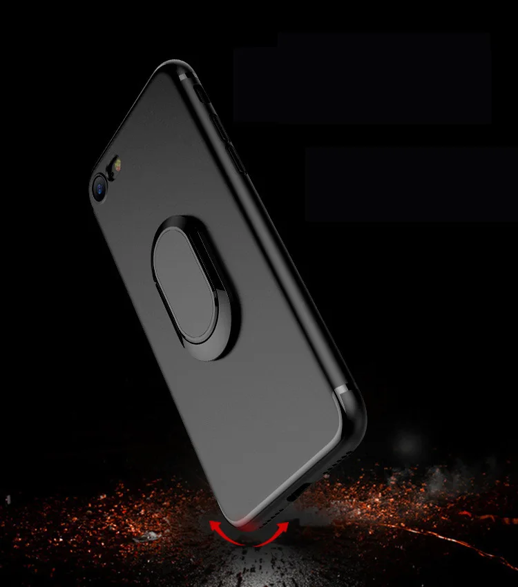 Чехол для телефона apple iphone 8 чехол Автомобильный держатель Подставка кольцо на