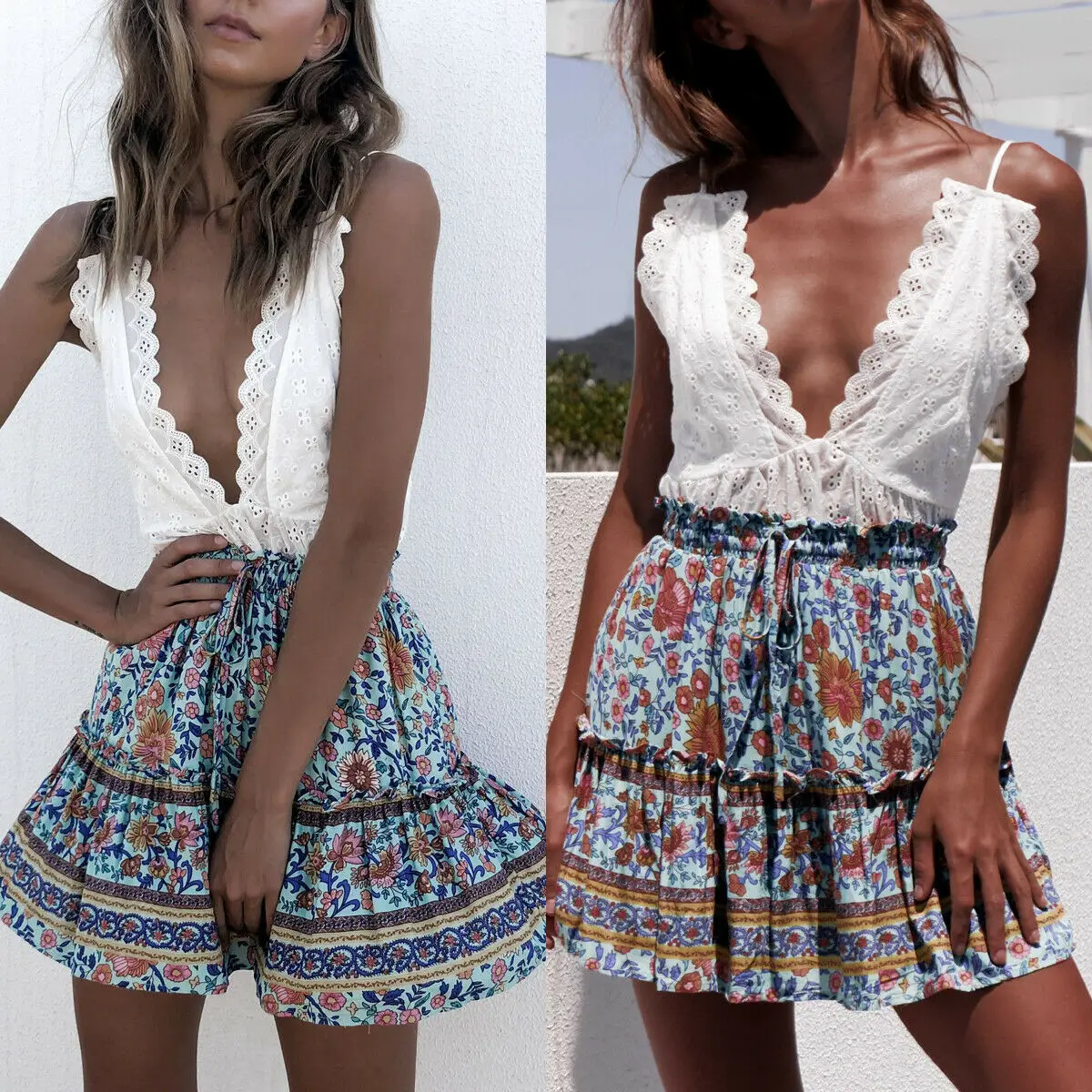 Женский многослойный эластичный мини-браслет в пляжном стиле Бохо с высоким