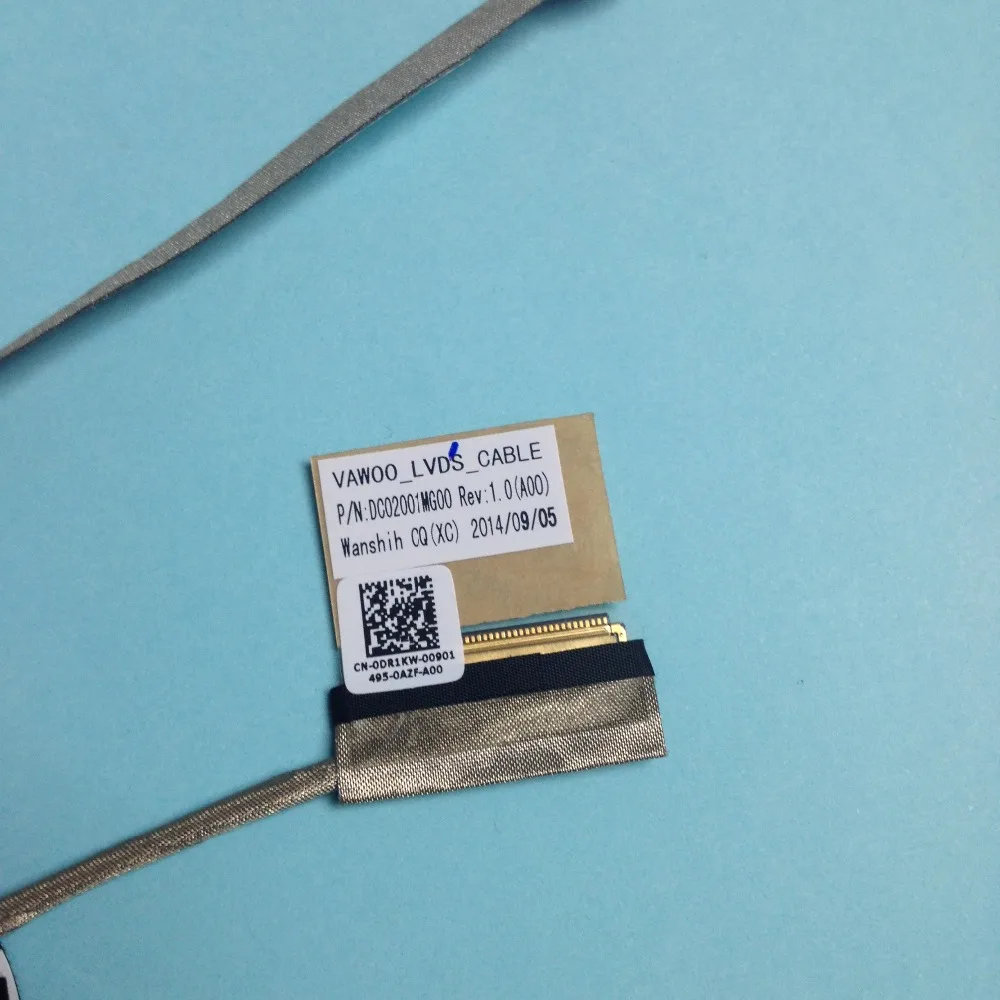 Новый VAW00 DC02001MG00 CN 0DR1KW LVDS кабель для DELL INSPIRON 15R 3521 3537 5521 V2521D 5535 5537 LCD кабель|lcd lvds cable|lcd