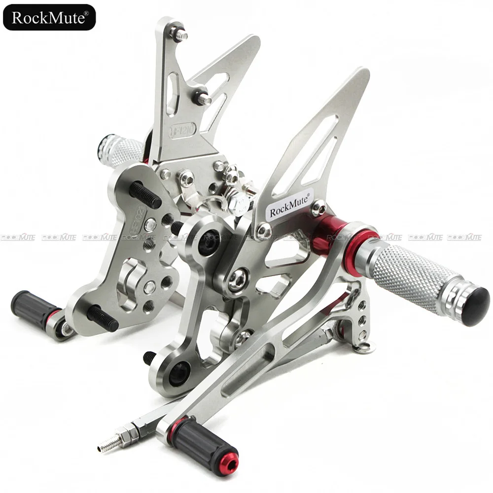 Мотоцикл Rearsets для Suzuki GSXS750 2015-2020/GSR750 2011-17 регулируемая подножка подножки