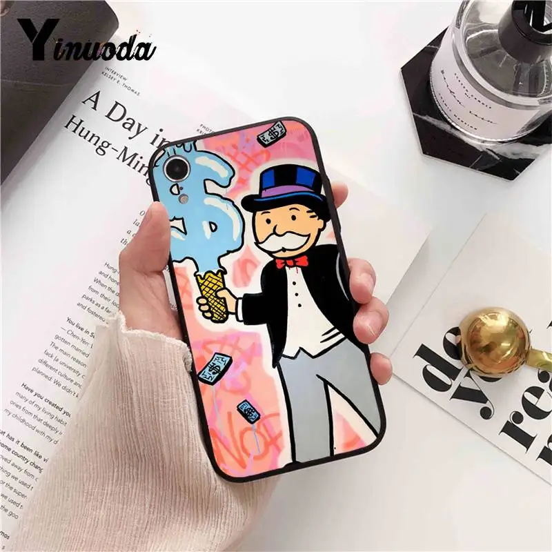 Чехол для телефона Yinuoda с рисунком доллара из мультфильма iPhone 8 7 6 6S 6Plus X XS MAX 5 5S SE XR
