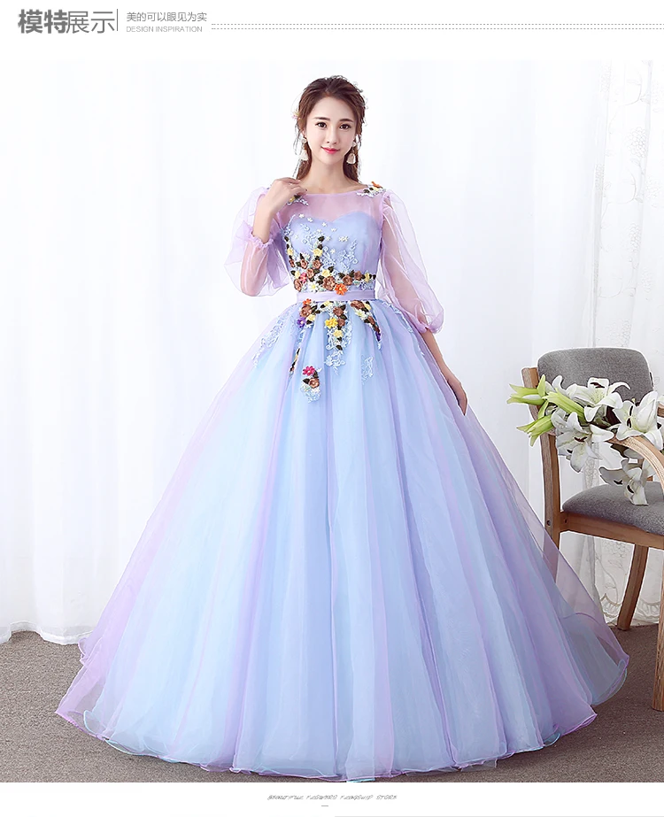 New sweat lady girl women princess bridesmaid banquet party ball prom dress gown