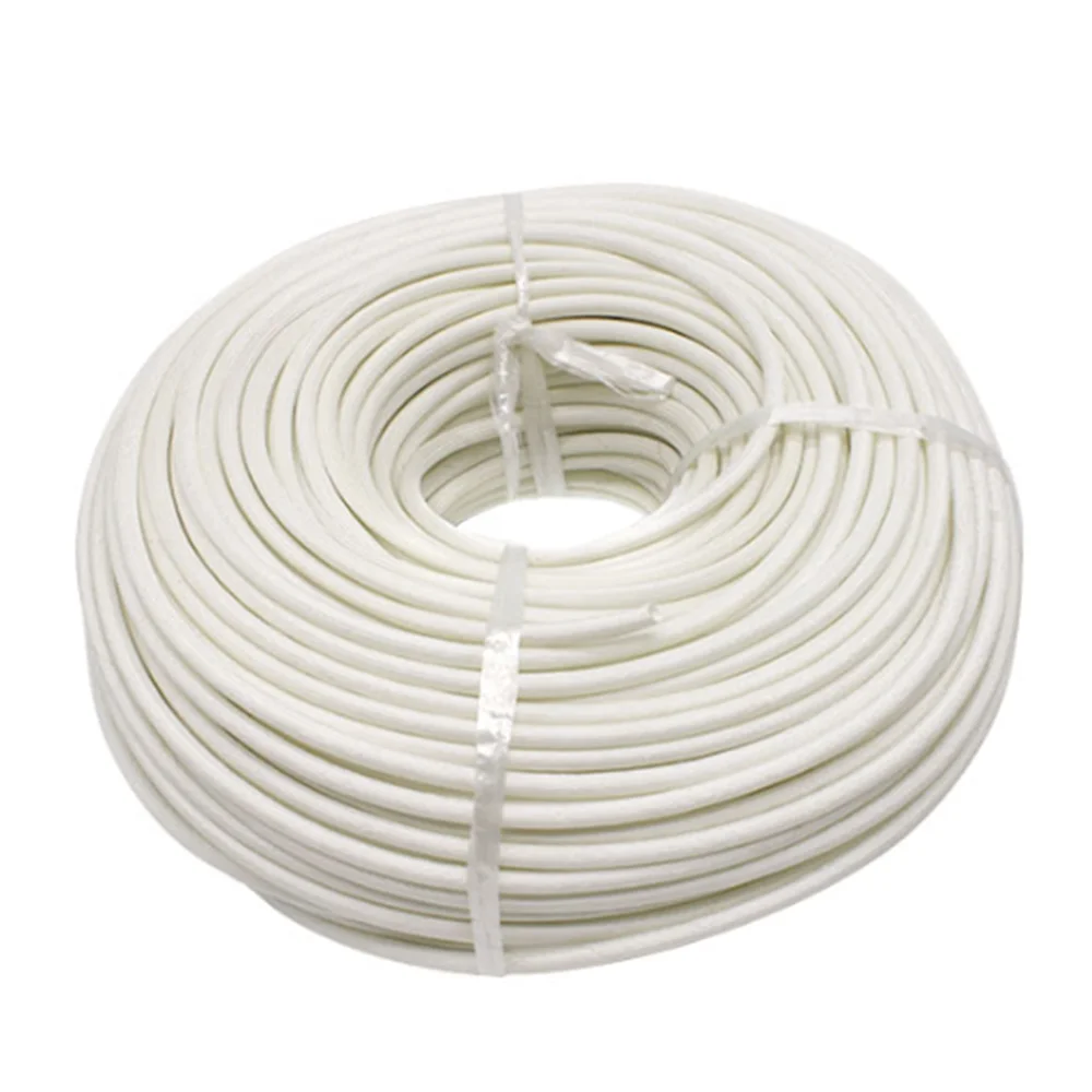 Термостойкая плетеная трубка из мягкого химического волокна 1 м Изоляционная для