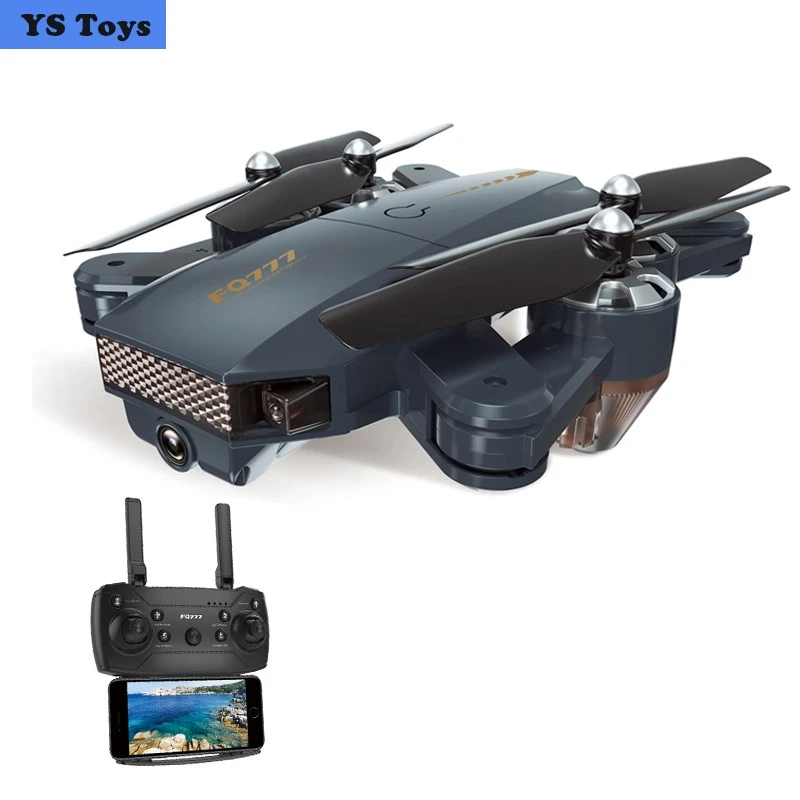 Складные радиоуправляемые дроны-Квадрокоптеры 720 P wifi FPV камера высота Удержание Авто траектория возврата Летающий гравитационный чувство вертолет
