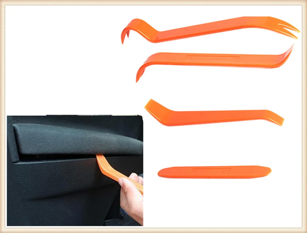 4 шт. инструмент для снятия автомобильных аудио дверей многофункциональные