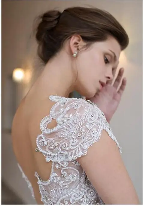 Новое поступление 2019 свадебные платья Erosebridal из двух частей короткий топ