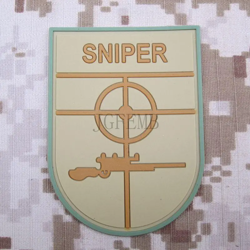 Мультикам Снайпер Военная тактика для поднятия морального духа 3D ПВХ патч