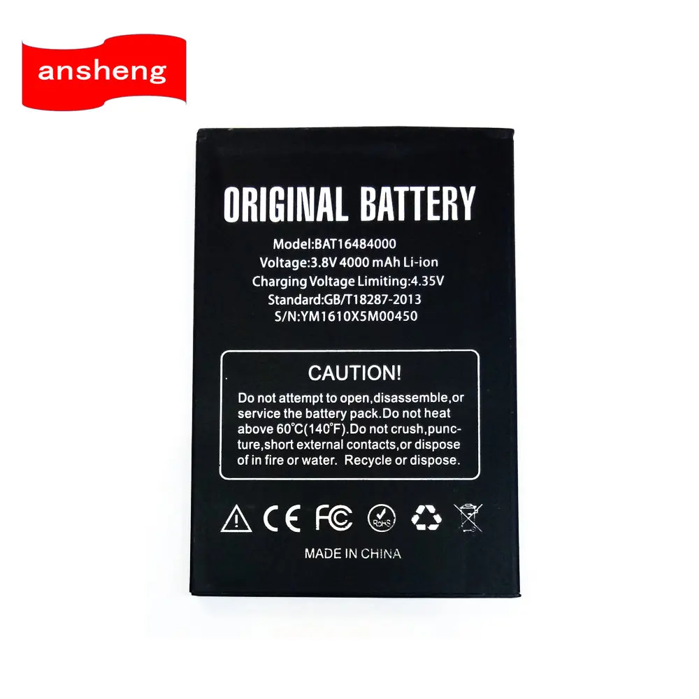 

Original BAT16484000 4000mAh Battery For DOOGEE X5 MAX X5Max Pro Cellphone