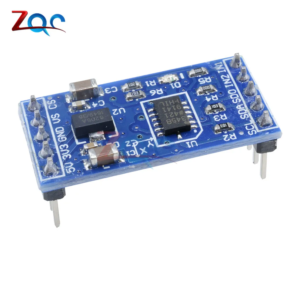 ADXL345 IIC / SPI 3-осевой цифровой датчик угла гравитационного падения ускорение