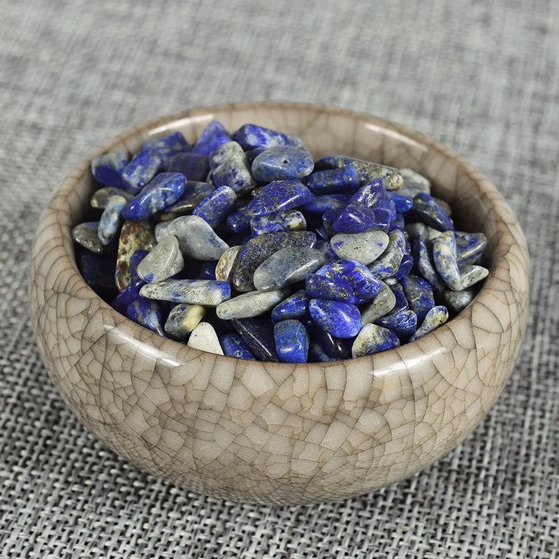 

Extra 10 Gram Free Natural Crystals Healing Reiki Lapis lazuli Chip Stone Gemstone Tumbled Stone Fountain Decor Garden Mineral
