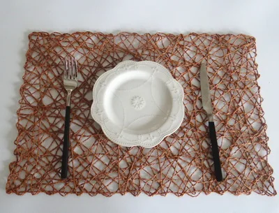4PCS BROWN Junwell, 4 шт./лот, 30X45 см, бумажное полотенце, кухонное полотенце, полотенце, ткань для чистки, ручная плетеная, Ультра Прочная, pano - Цвет: 4PCS BROWN