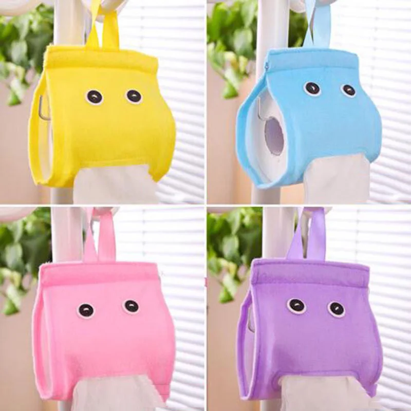 QuickDone коробка для салфеток дома и ванной комнаты автомобильный подвесной рулон