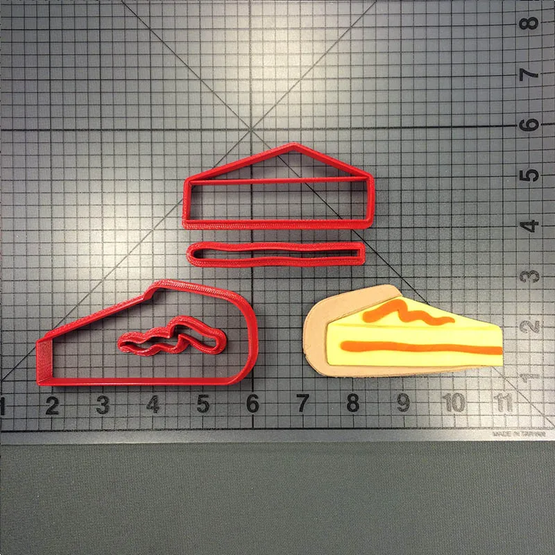 Тыквенный пирог резак для печенья форма мастики кекс сделанная 3D напечатанная