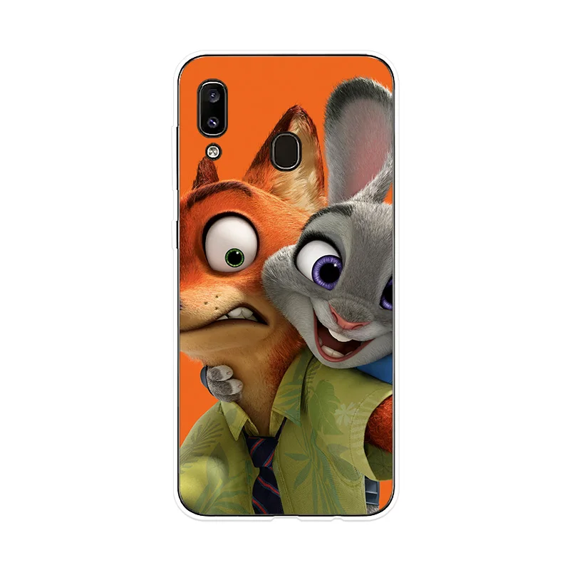 Силиконовый чехол с кроликом для Sumsung Galaxy A10 A20 A20E A30 A40 A50 A60 A70 A80 телефона M10 M20 M30 |