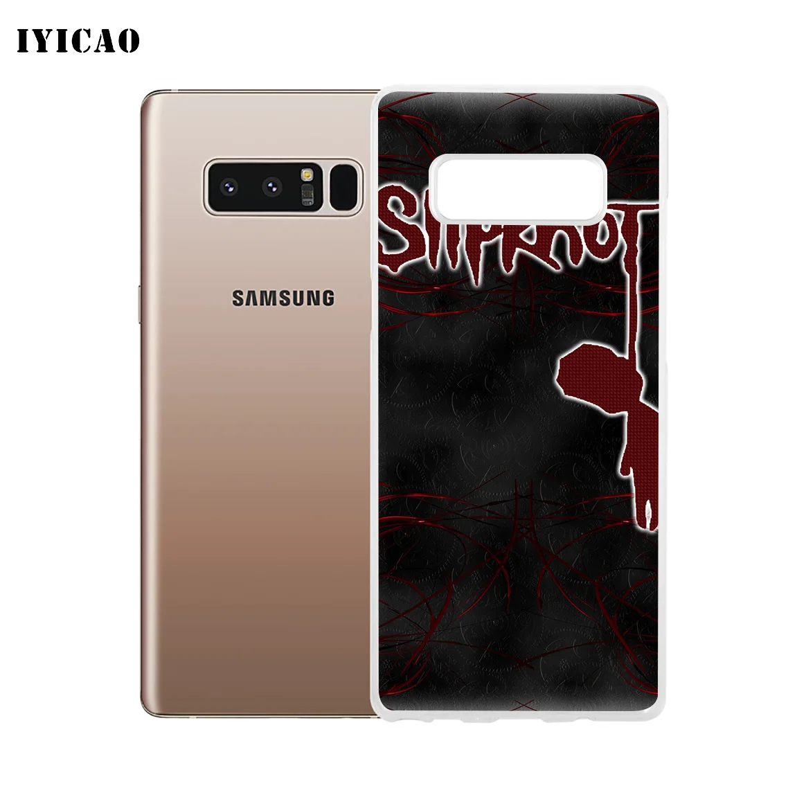 Мягкий силиконовый чехол IYICAO Slipknot Unsainted для Samsung A5 A6 Plus A7 A8 A9 J3 J5 J7 Note 8 9