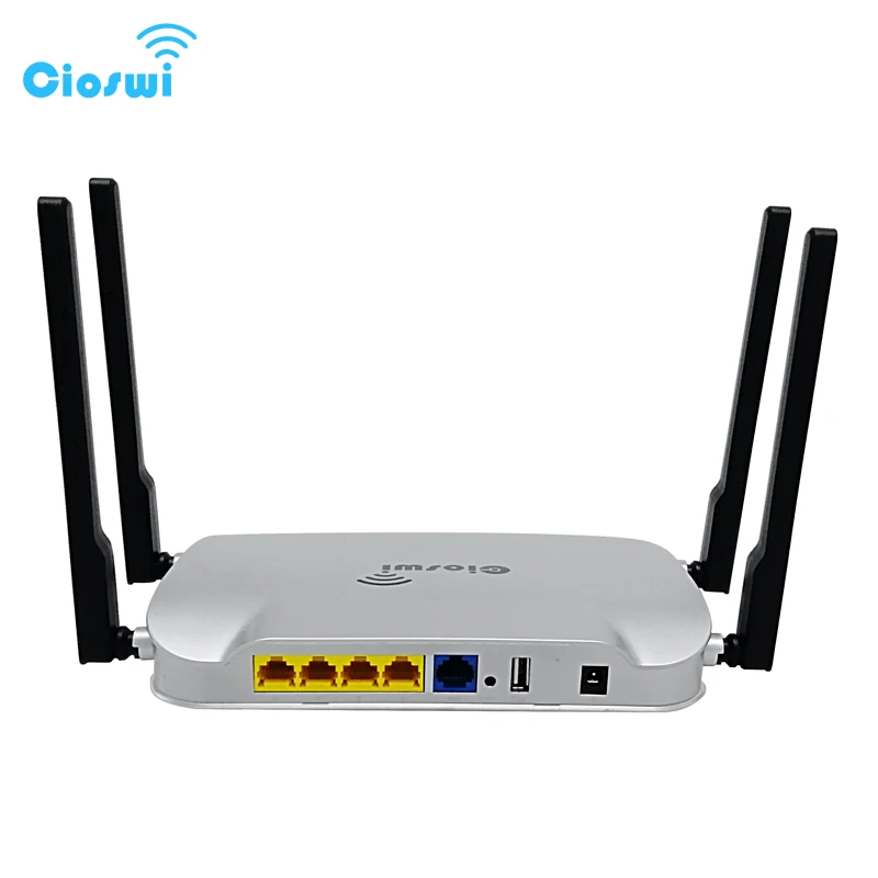WR346 Gigabit WiFi Router 802.11AC Genuine 1200Mbps Dual Band 512MB DDR3 MT7621 5DBi External Antennas Strong Signal For Office
