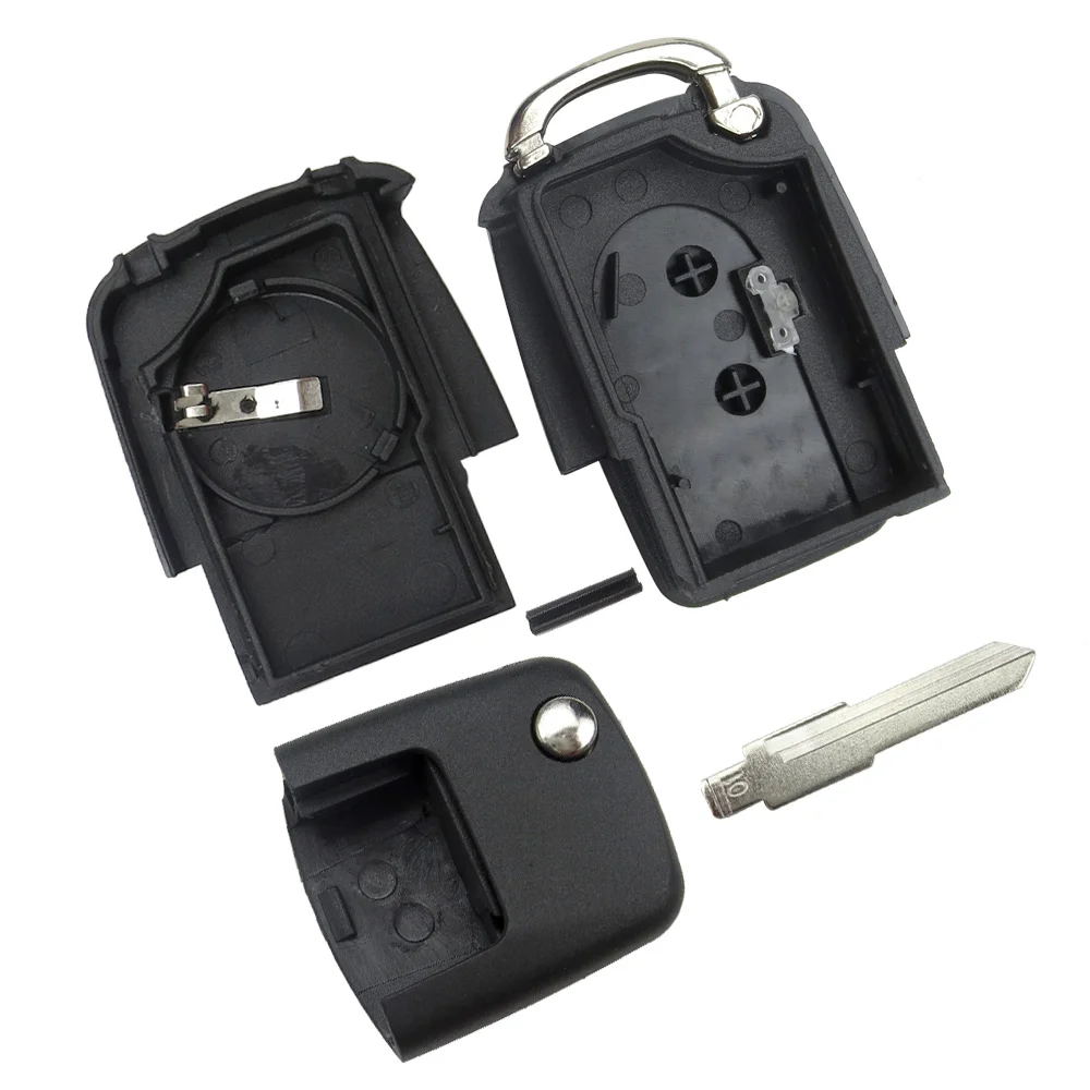 Модифицированный чехол для автомобильного ключа раскладушки OkeyTech с 2 кнопками