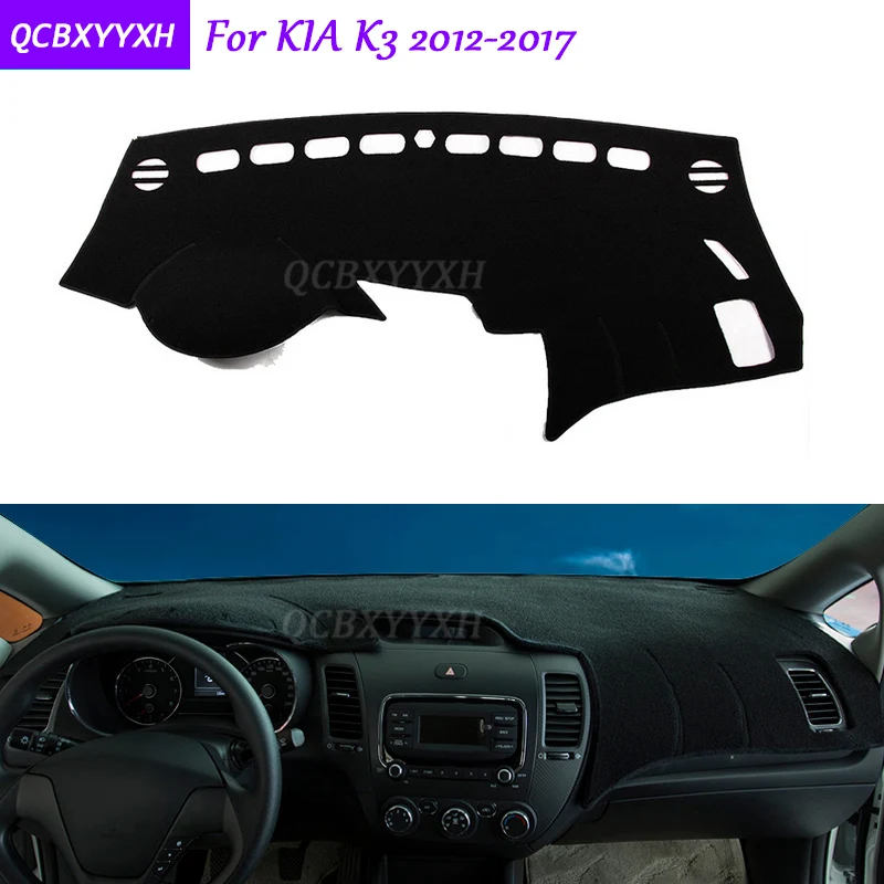 Коврик для приборной панели KIA K3 2012 2017 защитный коврик интерьера Photophobism