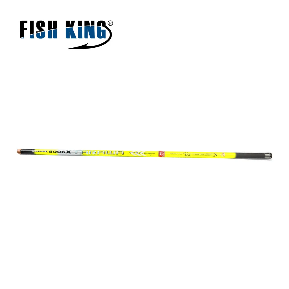 FISHKING 24T карбоновая удочка 5 m/6 m/7 m телескопическая c. W. 30 г Удочка углеродная Fis