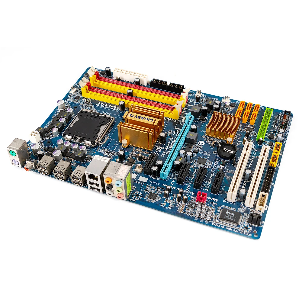 Gigabyte GA EP43 S3L настольная материнская плата P43 LGA 775 для Core 2 DDR2 16G SATA2 USB2.0 ATX