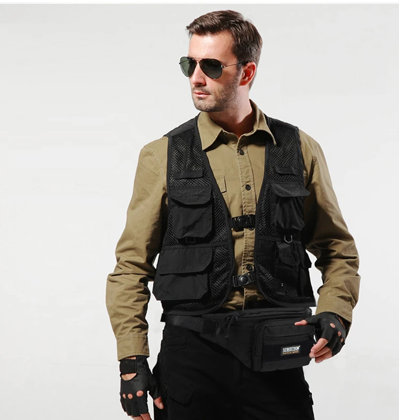 Поясная сумка seibtron в стиле милитари многофункциональная нагрудная для верховой