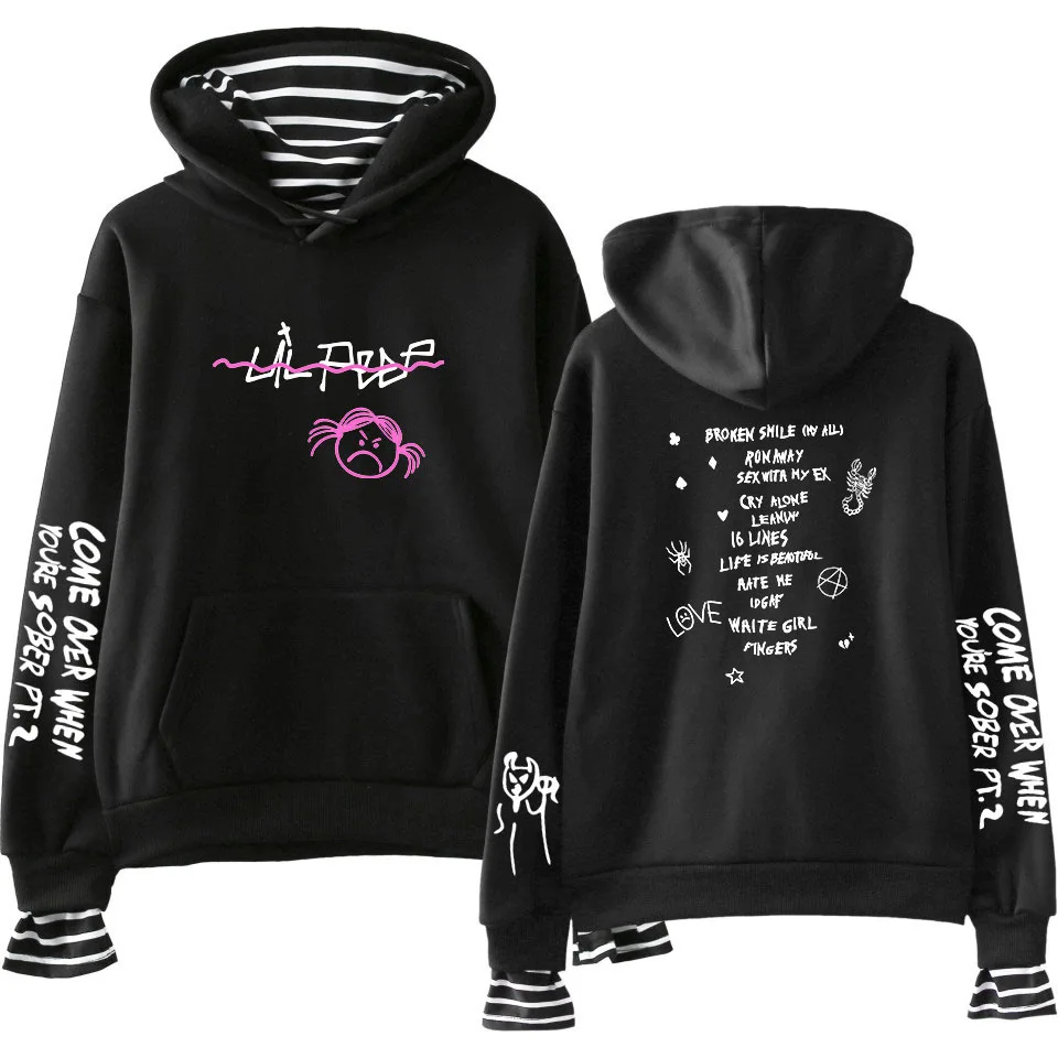 Lil Peep Love толстовки с капюшоном певица для женщин мужчин Кофты Уличная Harajuku