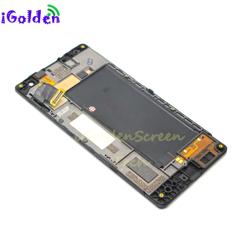 ЖК-дисплей с рамкой для Nokia Lumia 730 сенсорная панель 735 ЖК-дигитайзер в сборе