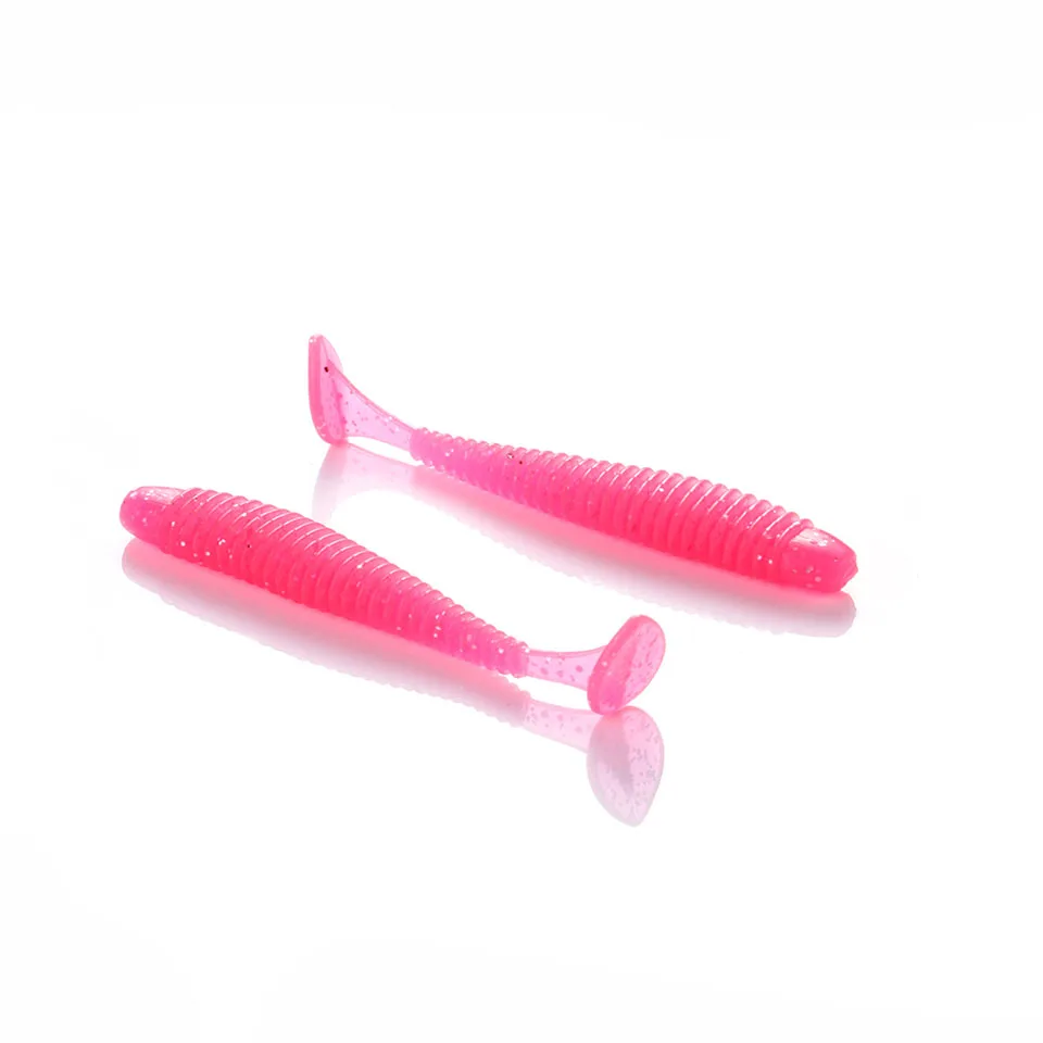 6 12 шт./лот 2,2 г 7 см мягкие приманки крючки Япония Shad червь Swimbaits джиг голова нахлыстом силиконовая резиновая приманка для рыбалки Pesca - Цвет: 6