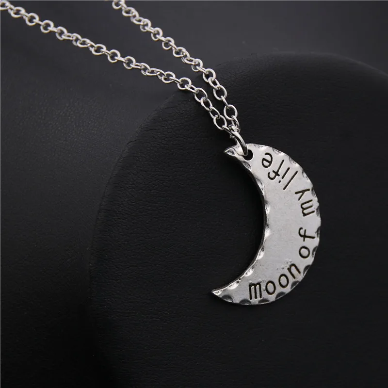 1 шт серебряный цвет Луна моей жизни кулон ожерелье Игра престолов мое солнце и
