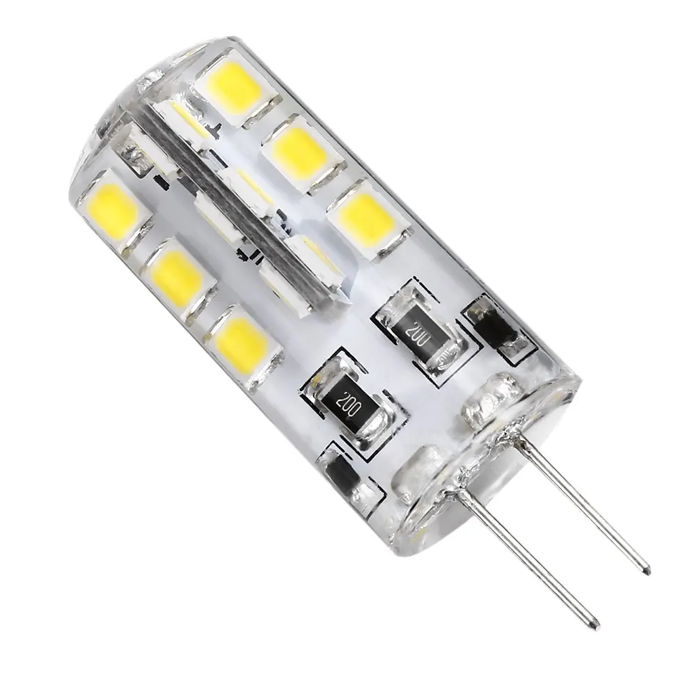 Светодиодный прожектор G4 для кукурузы T 24 SMD 2835 260 лм теплый белый/холодный белый