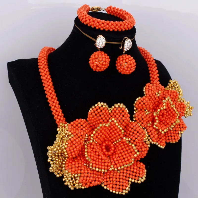 4 UJewelry Новые Изысканные Ювелирные наборы плетеные цветы набор украшений