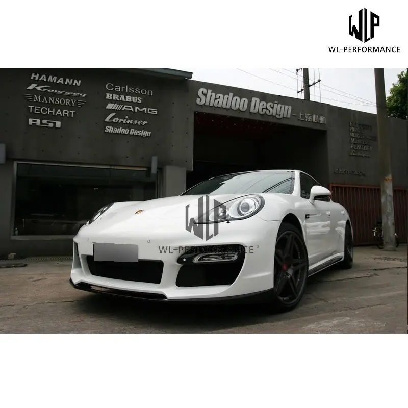 Высокое качество карбоновое волокно+ FRP материалы Комплект кузова для Porsche Panamera Vorsteiner стиль 2010