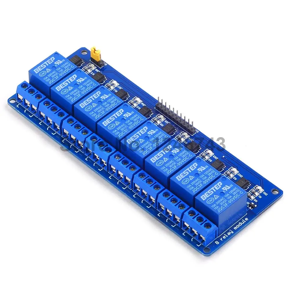 Плата релейного модуля для Arduino PIC AVR MCU DSP ARM 5 В 8 каналов 1 шт.|8 channel relay|channel relay8 |