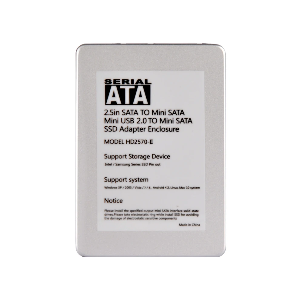 DeepFox 2 5 SATA для Mini USB 0 SSD корпус адаптера HDD жесткого диска внешний корпус|Корпус