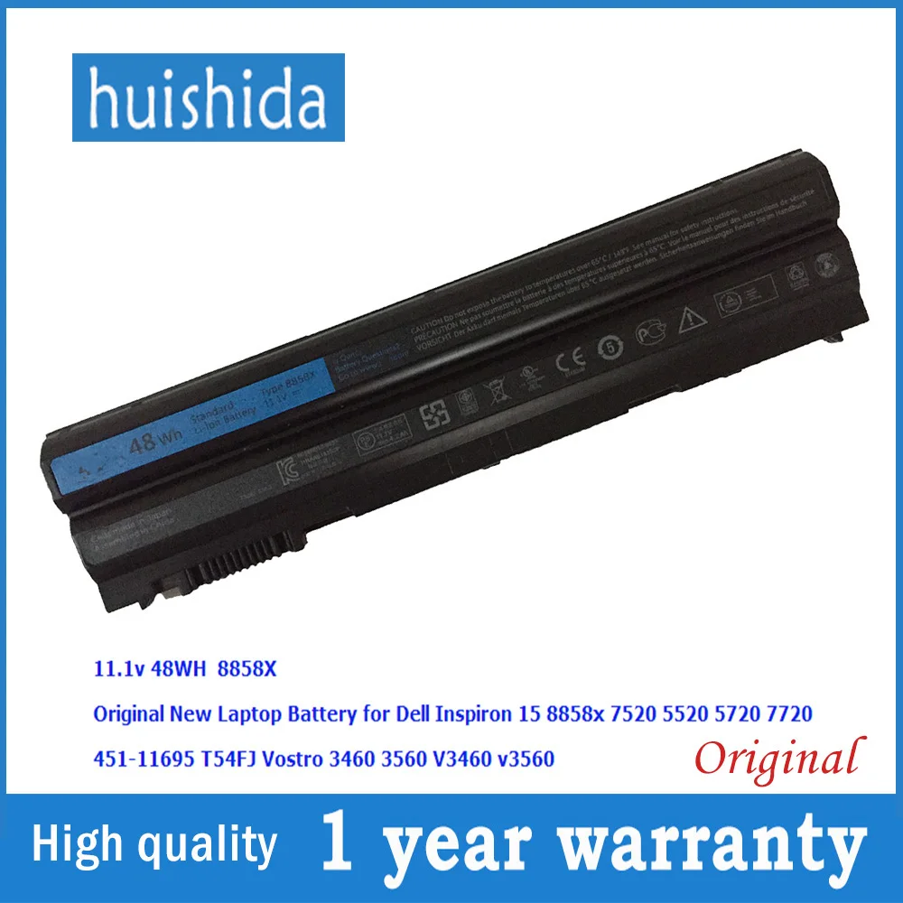 11 1 В 48Wh E6420 новый оригинальный аккумулятор для ноутбука Dell V3460 v3560 8858X Inspiron 15