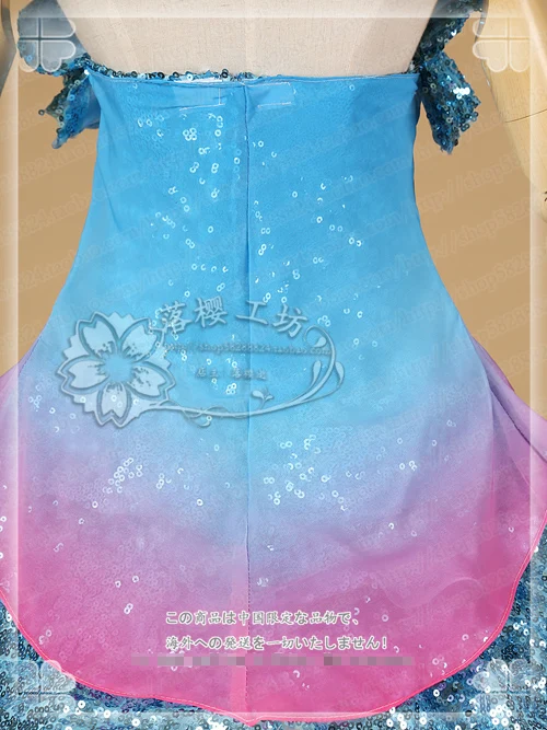 Аниме! Платье из газовой ткани с градиентом Love Live Nishikino Maki роскошная версия sj