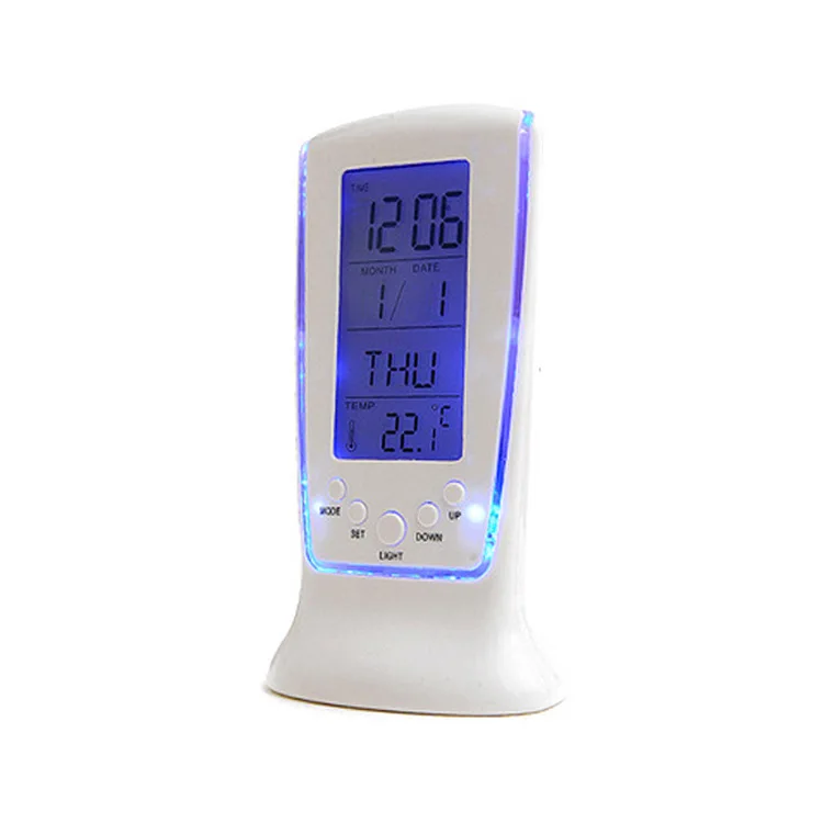 LED night light mini Multi-function alarm clock Timepiece Music electronic calendar Home Decoration creative gift | Освещение