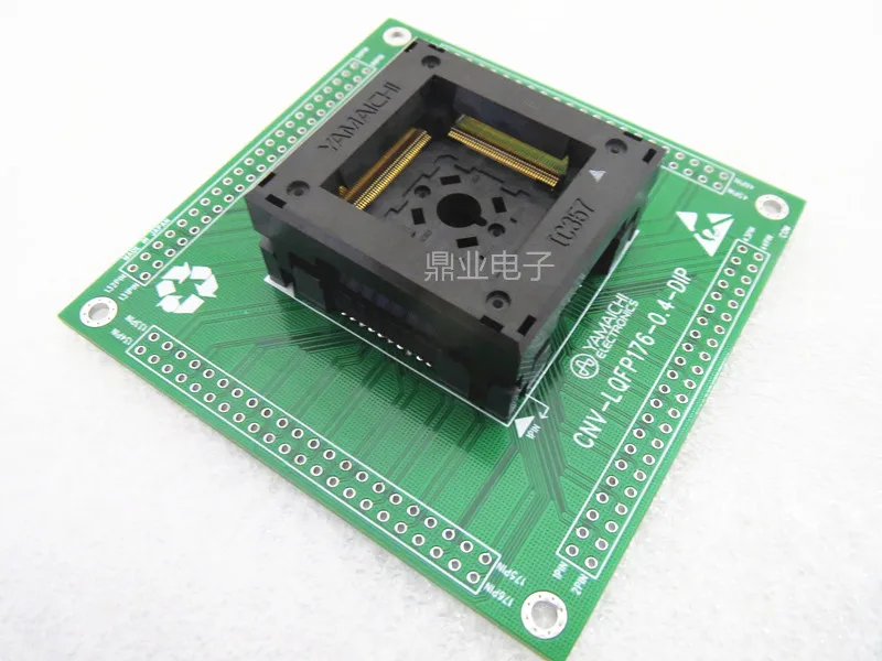 LQFP176 QFP176 TQFP176 IC357 1764 интервал 0 4 мм 176 булавки burn в гнездо золотое покрытие IC Тесты ing