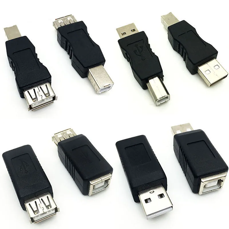 

USB 2,0 Type A Female to B Male адаптер для принтера Square Of the Community Transfer Joint
