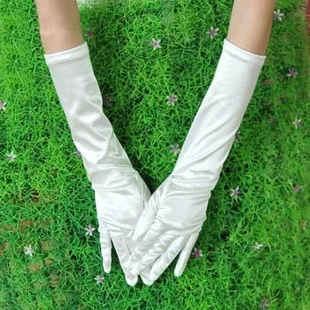 Летние перчатки простые черные легкие для демонстрации этикета|plain gloves|black light