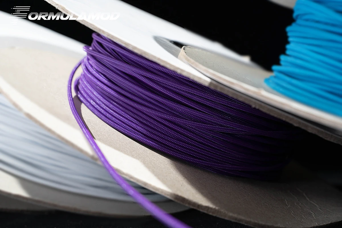 Purple FormulaMod Fm-BJX, 18AWG ткацкие кабели, 1 набор 10 метров, используется для DIY ATX/cpu/PCI-E расширенные кабели - Цвет лезвия: Purple