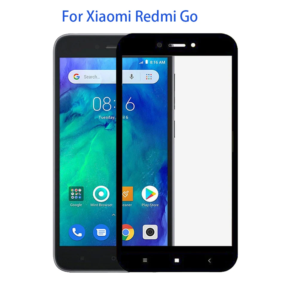 2 шт Naxtop 2.5D полное закаленное стекло для защиты экрана Xiaomi Redmi Go/Note 6 Pro/Note 5 Pro/7A/A2 Lite/6