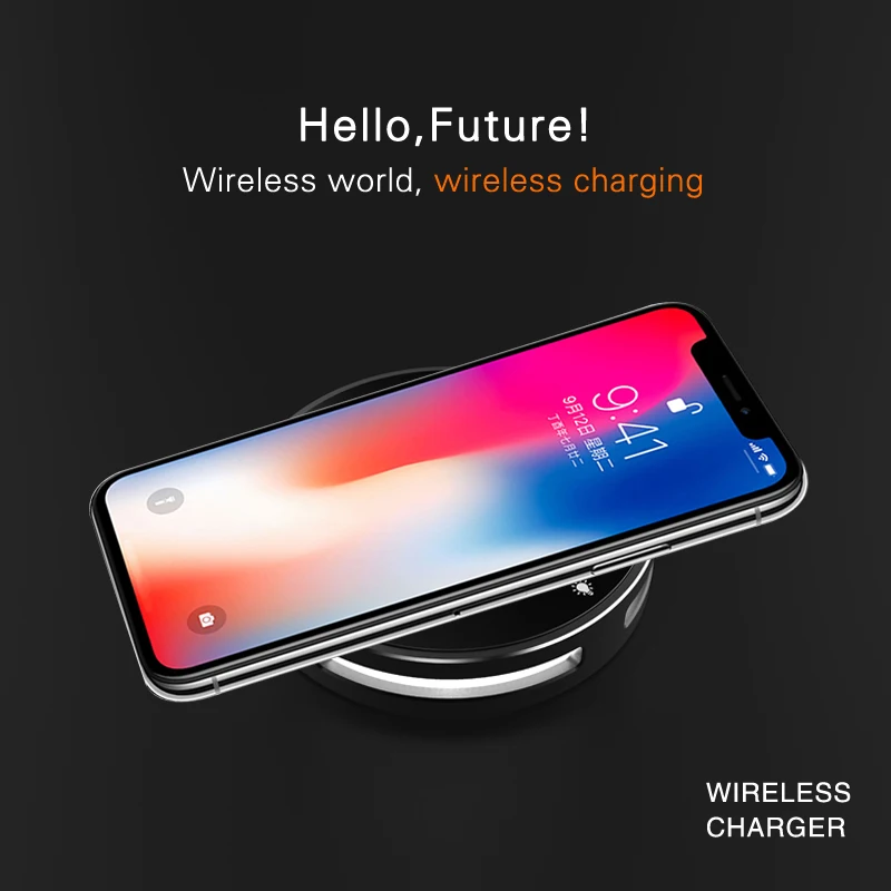 

fast charger for samsung s8 s8 Plus Qi Fast Wireless Charging Pad for Galaxy S7 Edge/Note 5/Note 8 wireless charger For iPhone 8