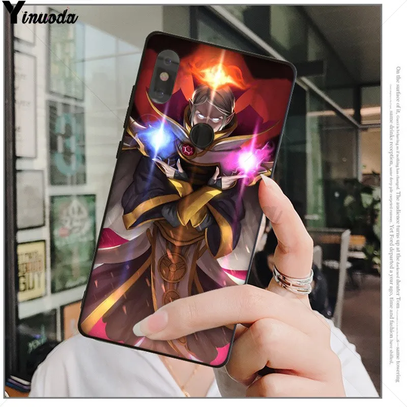 Yinuoda Shadow Fiend Dota 2 DIY окрашенный чехол для телефона для Xiao mi Red mi 5 5Plus Note4 4X Note5 6A mi 6 mi x2 mi x2S