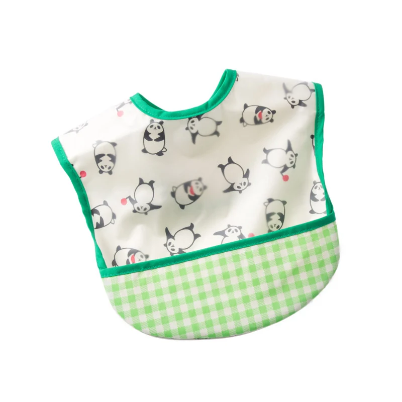 Двухслойные водонепроницаемые детские нагрудники-бандана для новорожденных