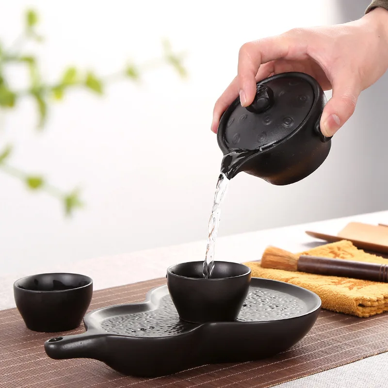 

Factory direct outdoor portable travel tea set Chinese pot of a cup of activities gifts