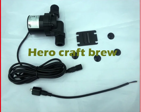 Бесщеточный насос для домашнего пивоварения 12 или 24 В температура сопротивление