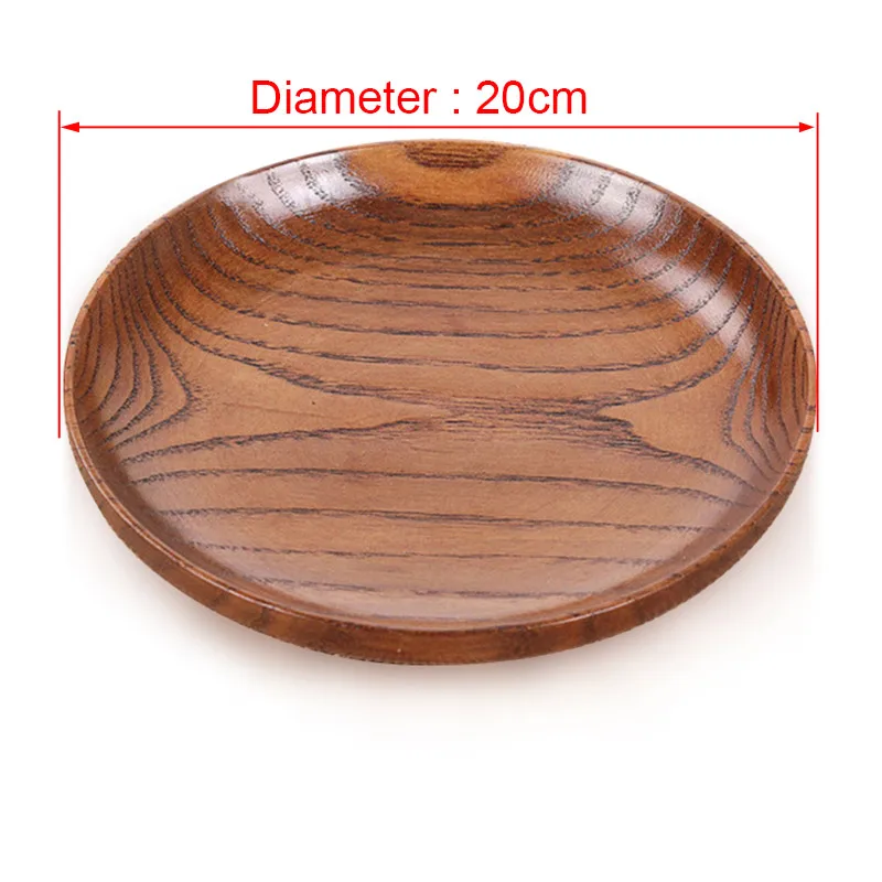 Деревянные тарелки лапша натуральный узор ель примитивная Экологичная